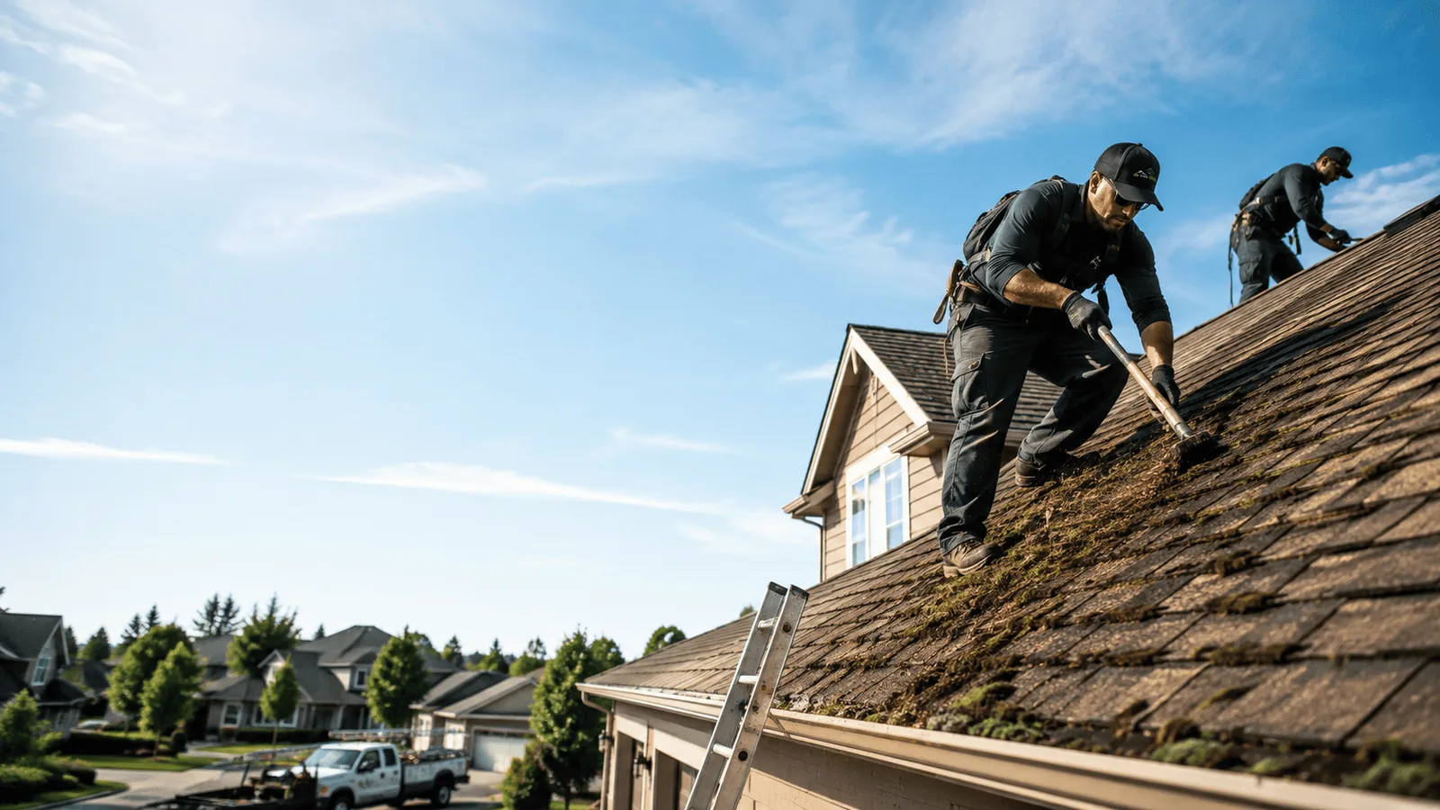 Roof Moss Removal in Wabeno, WI near me